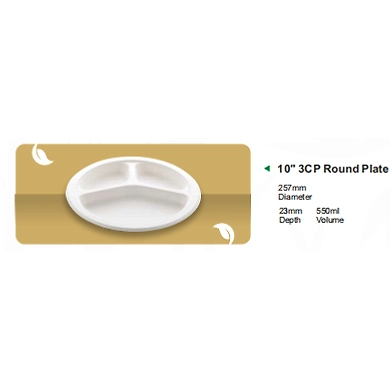 10&quot; 3 CP ROUND PLATE-12160344