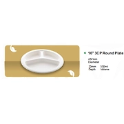 10" 3 CP ROUND PLATE