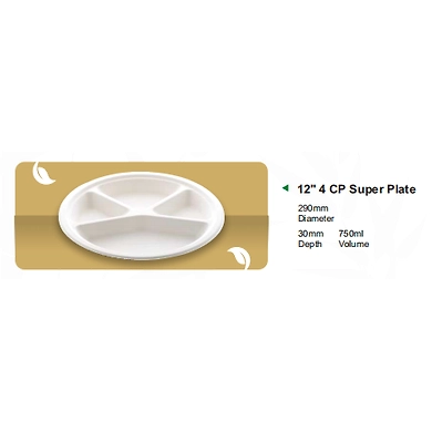 12&quot; 4 CP SUPER PLATE-12160372