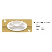 12" 4 CP SUPER PLATE