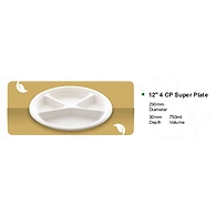 12" 4 CP SUPER PLATE