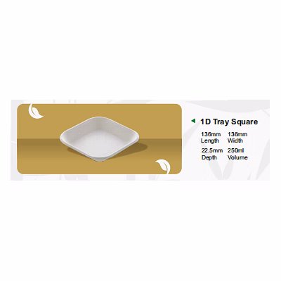 1d tray square