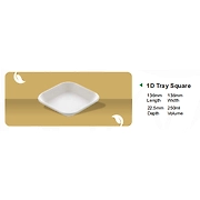 1D TRAY SQUARE