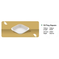 1D TRAY SQUARE