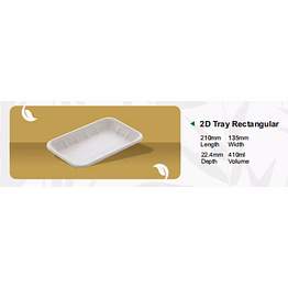 2d tray rectangular