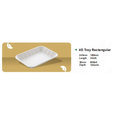 4D TRAY RECTANGULAR-12160400