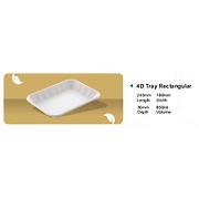 4D TRAY RECTANGULAR