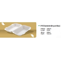 CLAMSHELL 9&quot;X6&quot;