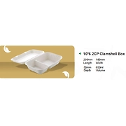 10*6 2CP CLAMSHELL BOX