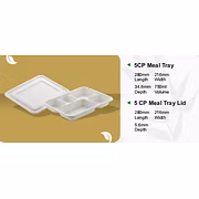 5 CP MEAL TRAY
