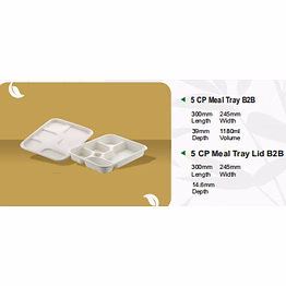 5 cp meal tray b2b