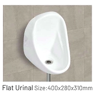 FLAT URINAL