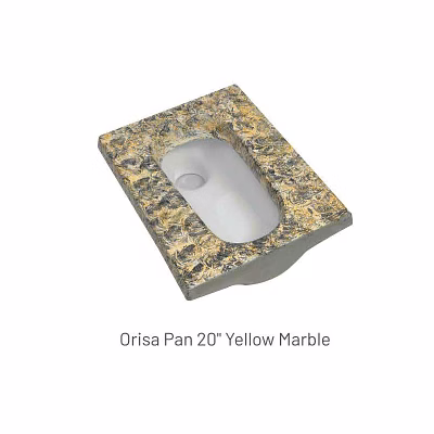 designer orissa pan 20" orissa pan & urinal