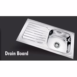 drain board kitchen sink