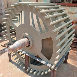 bar cage pulley for belt bucket elevator