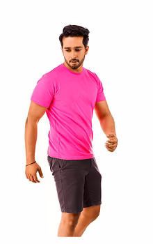 Persian Rose Short Sleeve Crew Neck