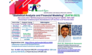 "Statistical Analysis and Financial Modeling'' (SAFM-2023)