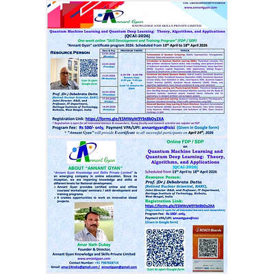 "quantum machine learning and quantum deep learning: theory, algorithms, and applications" [qcai-2026]