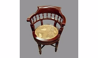 Antique Wooden Revolving Chair
