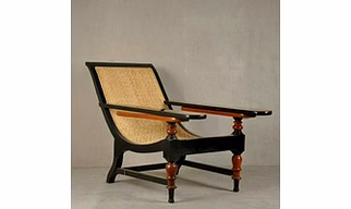 Teakwood Planter Easy Chair