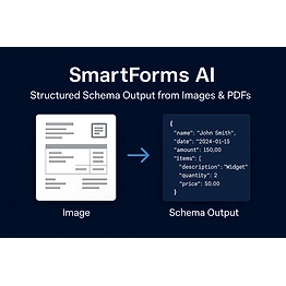 SmartForms AI – Transform Images & PDFs into Structured Data