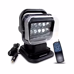 revolving search light with remote control