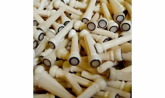 Guitar bone bridge pin