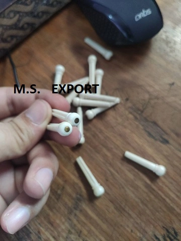 Guitar bone bridge pin-2