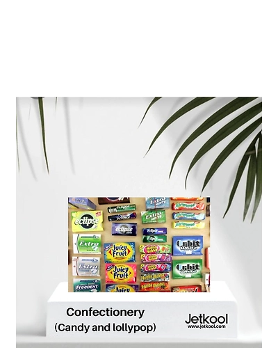Hard and soft candy, chewing gum, lollypop-12230778