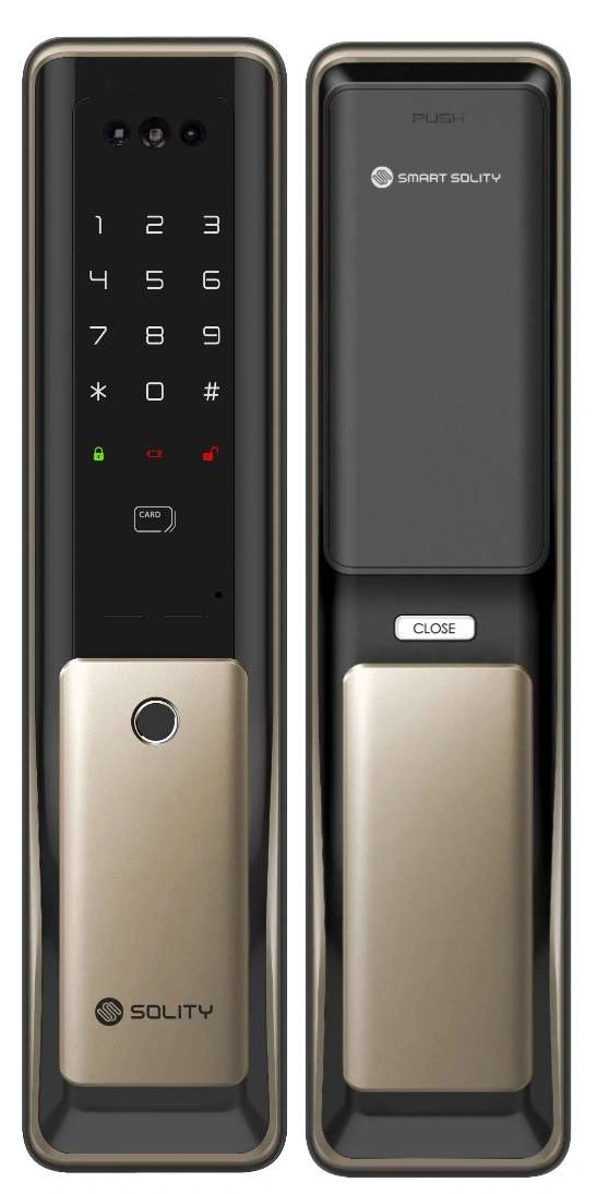 SOLITY GM-6000BAK DIGITAL DOOR LOCK PUSH &amp; PULL FACE RECOGNITION-321158-d7cc524e