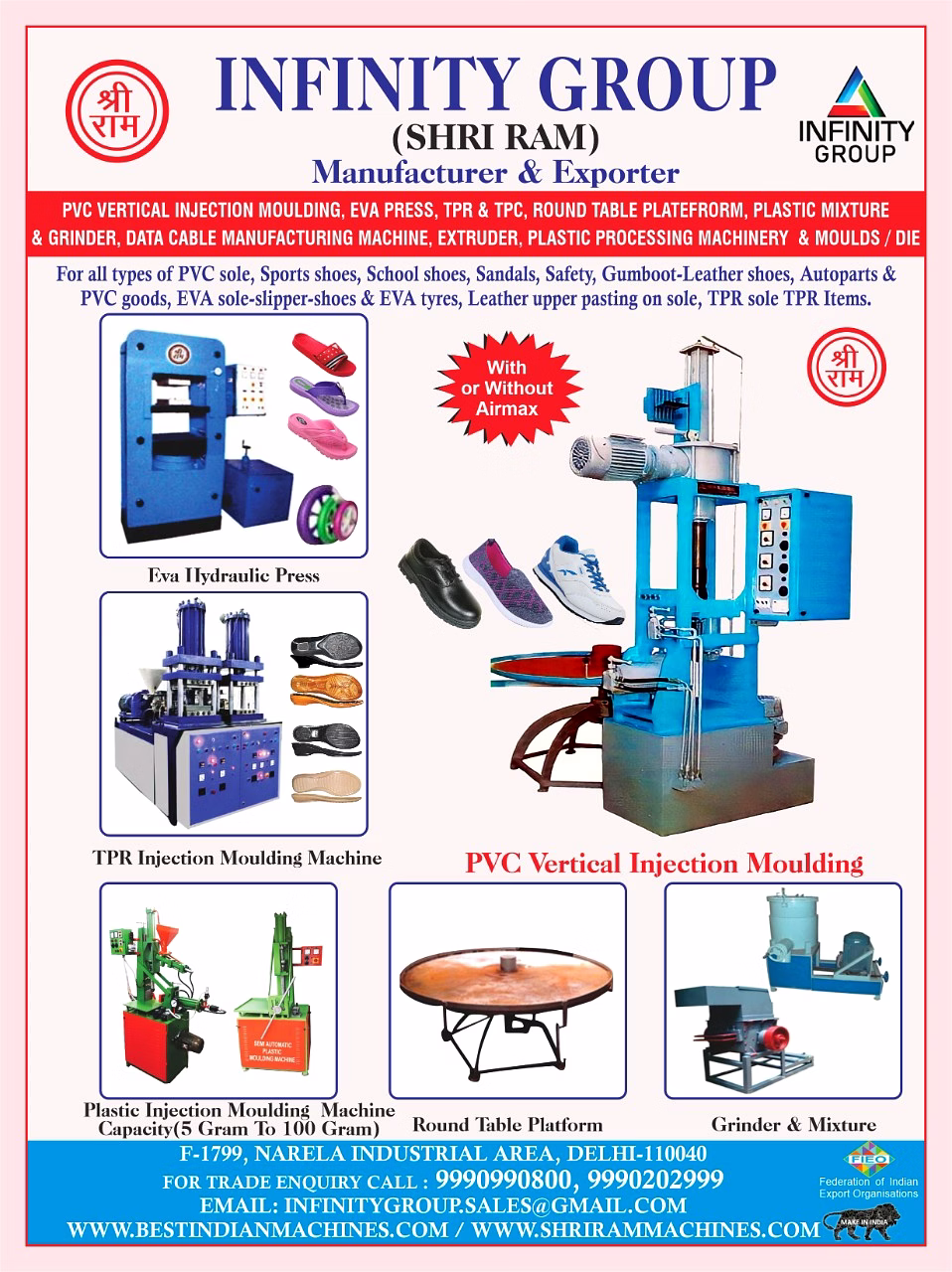 EVA FOOTWEAR MAKING MACHINE image 2