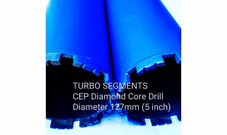 C E P Diamond Core Drill 5inch (127mm / 132mm) Laser Welded