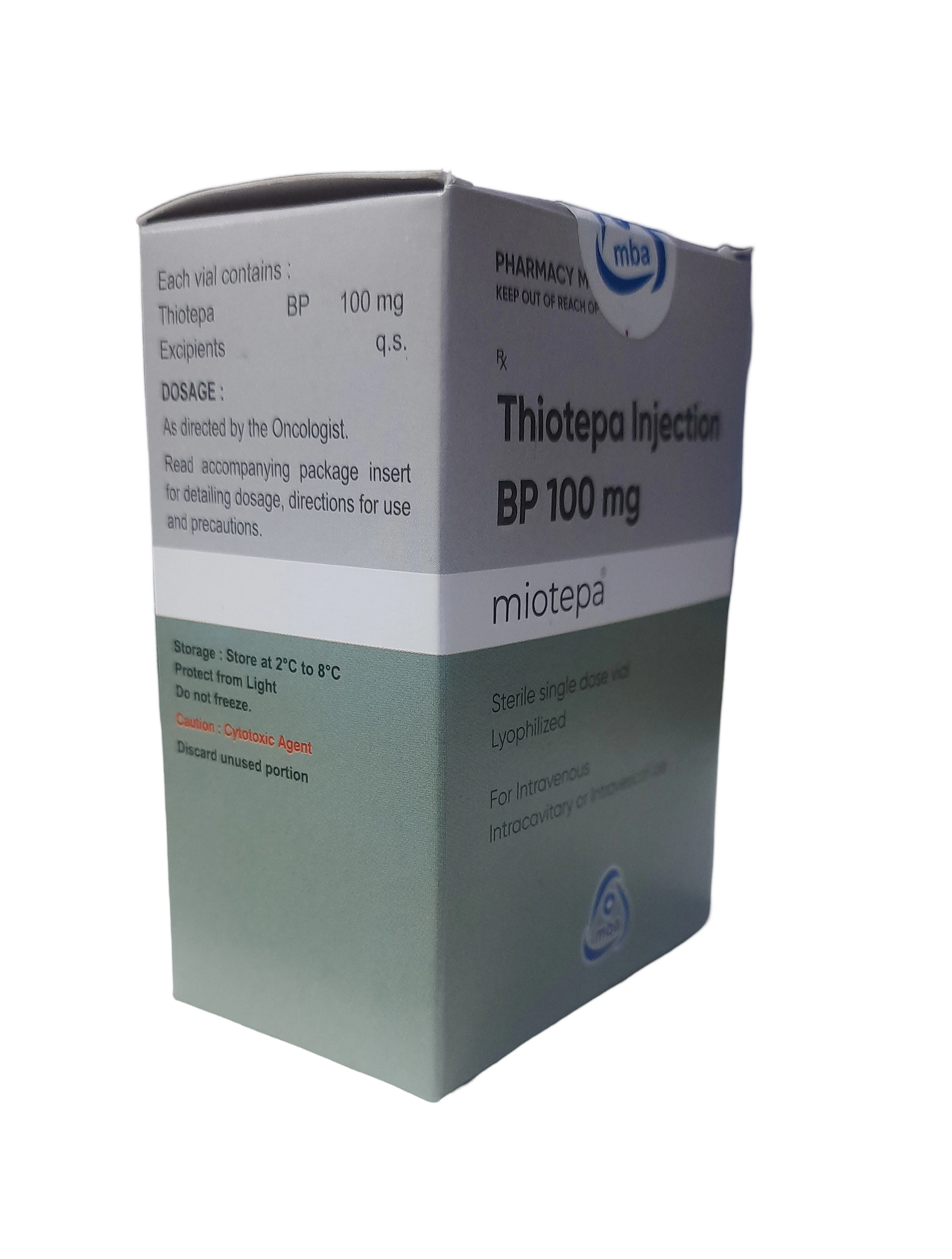 Thiotepa 100 mg Injection BP-1