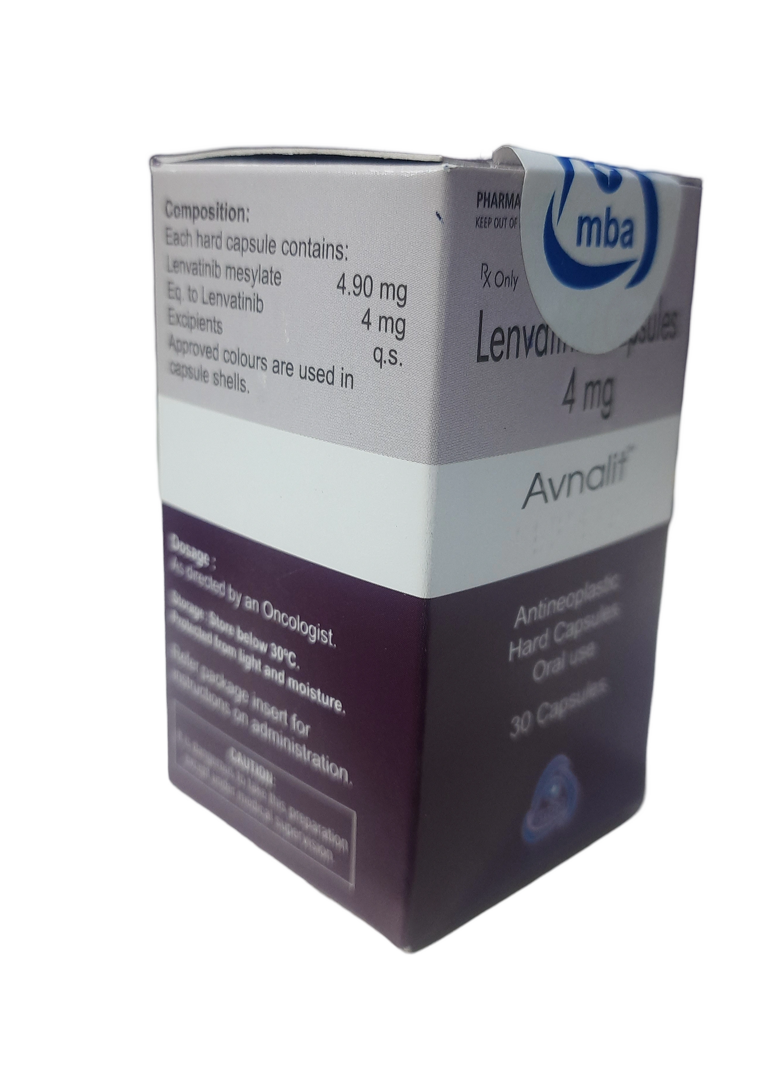 Lenvatinib 4 mg Capsules-1