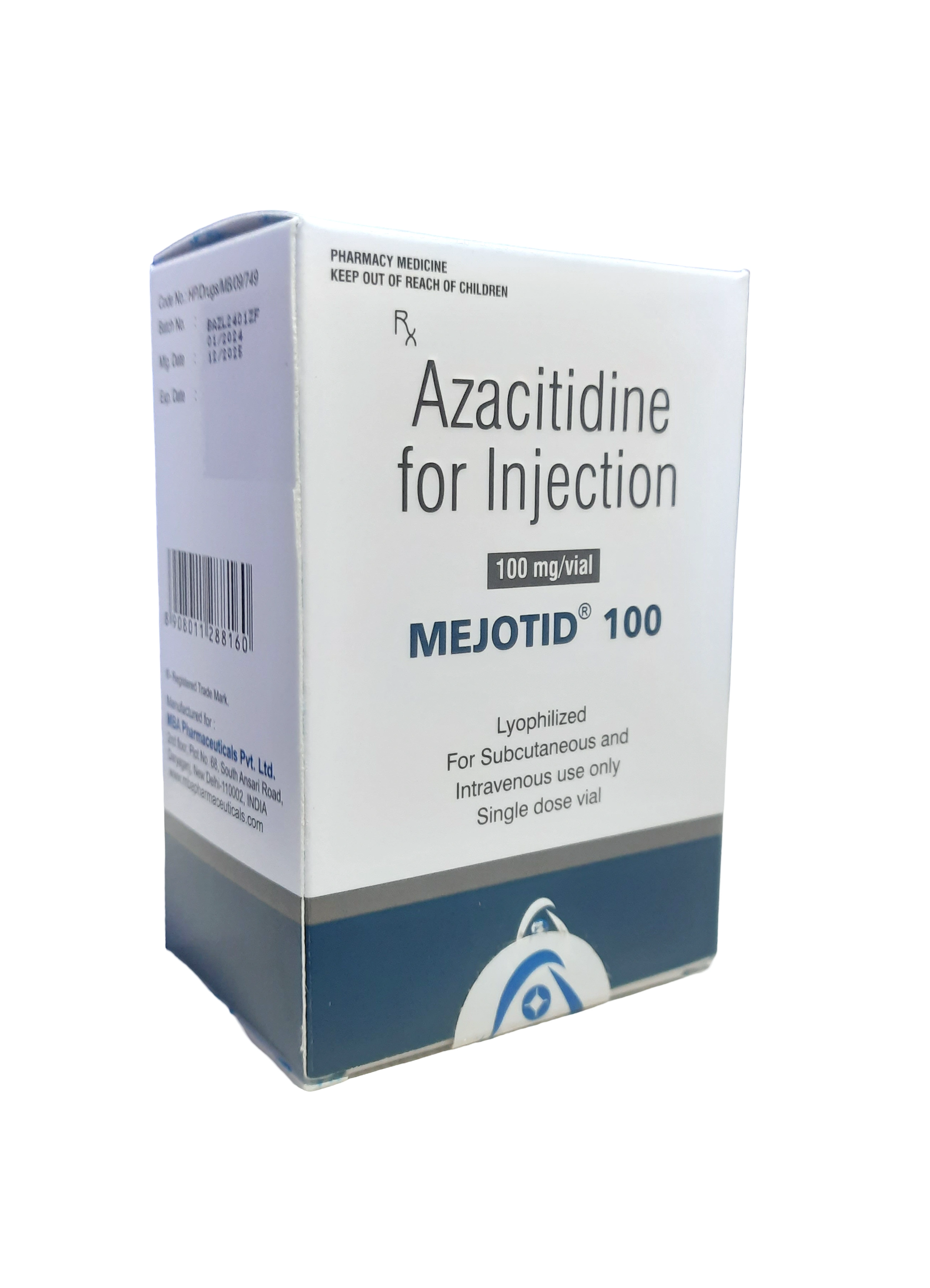 AZACITIDINE 100 MG INJECTION-12610354