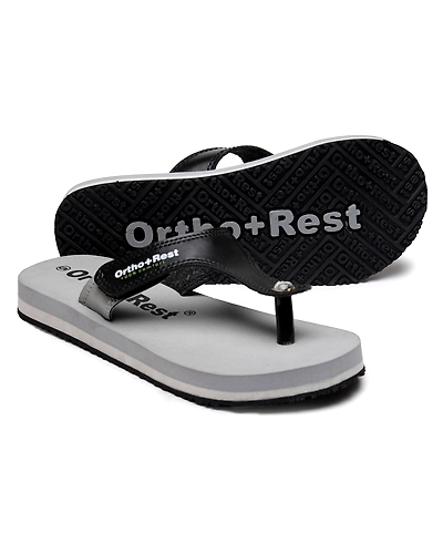 Ortho + Rest Extra Soft Doctor Flip Flop for Women - L700-Grey-1
