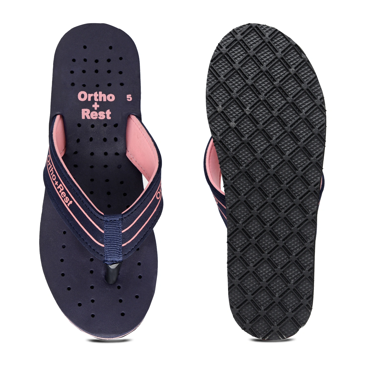 Ortho + Rest Women's Extra Soft Ortho &amp; Doctor Slippers - L331-4