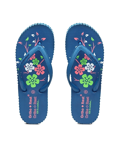 Ortho + Rest Women's Hawai Ortho Slippers - R115-Black-5