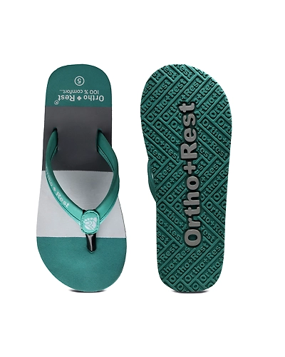 Ortho + Rest Women's &amp; Girl's Extra Soft Doctor Ortho Slippers - L301-Blue-4