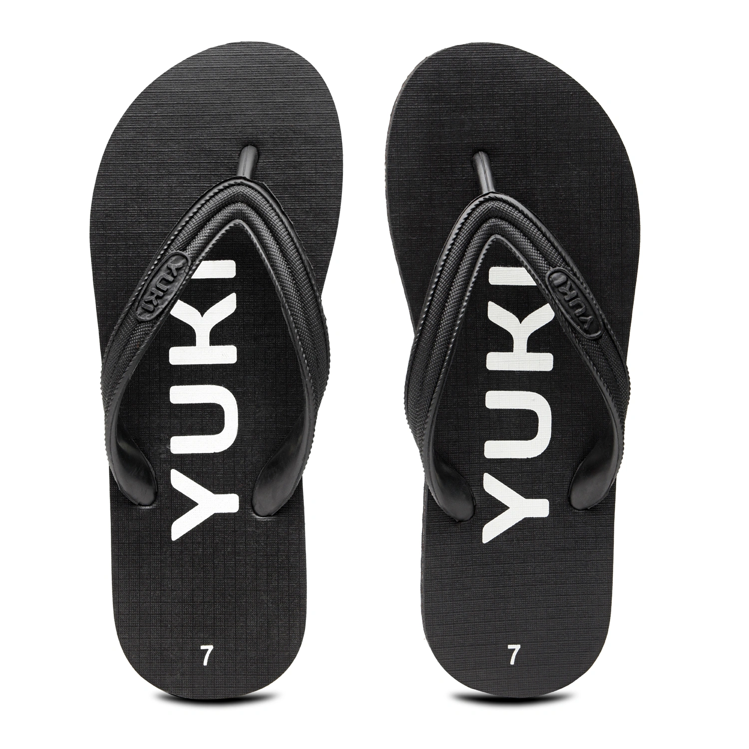 YUKI Unisex Slippers | Comfortable &amp; Ultra-Light, Waterproof Non-Slip Thong - Yuki_H01-Yuki_h01_Black