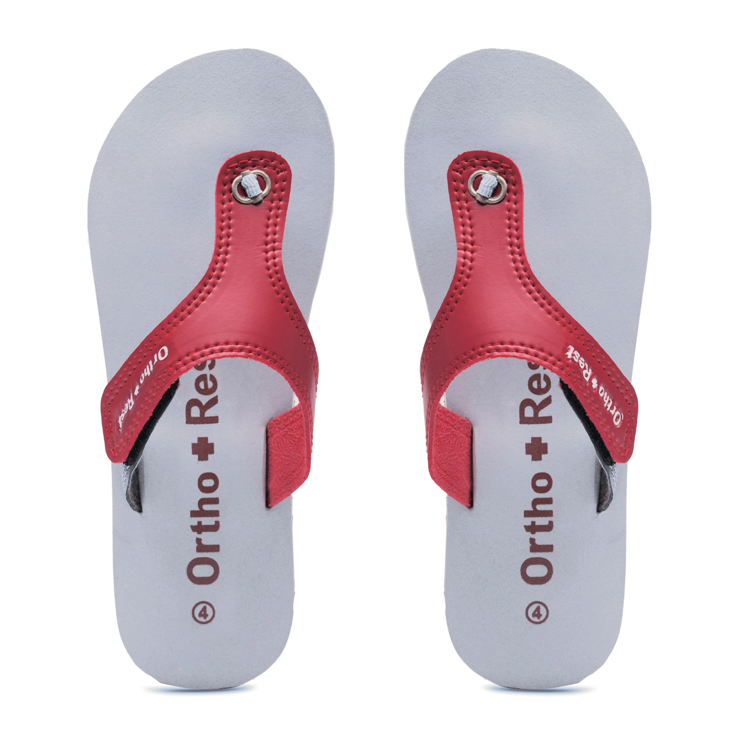 Ortho + Rest Extra Soft Doctor Flip Flop for Women - L700-L700_Maroonn