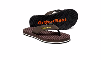 Ortho + Rest Men's Comfortable Extra Soft Ortho Doctor Slippers - M556