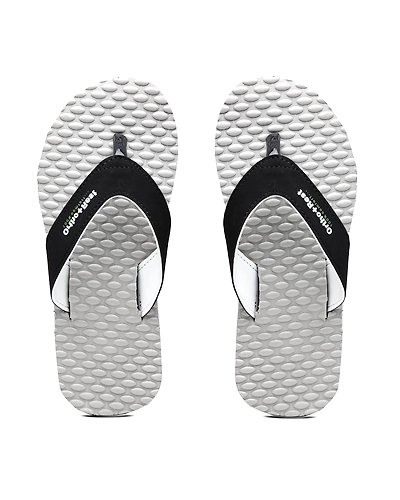 Ortho + Rest Men's Comfortable Extra Soft Ortho Doctor Slippers - M556-M556_Grey