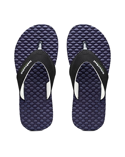 Ortho + Rest Men's Comfortable Extra Soft Ortho Doctor Slippers - M556-Black-3