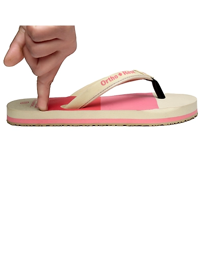 Ortho + Rest Women's &amp; Girl's Extra Soft Doctor Ortho Slippers - L301-Pink-2