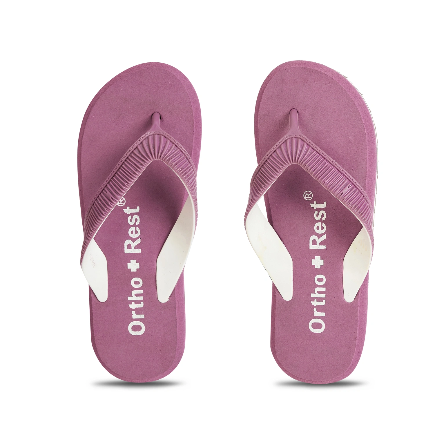 Ortho + Rest Doctor Slippers for Women Orthopedic Non Slip, Lightweight and Comfortable - L219-L219_Pink