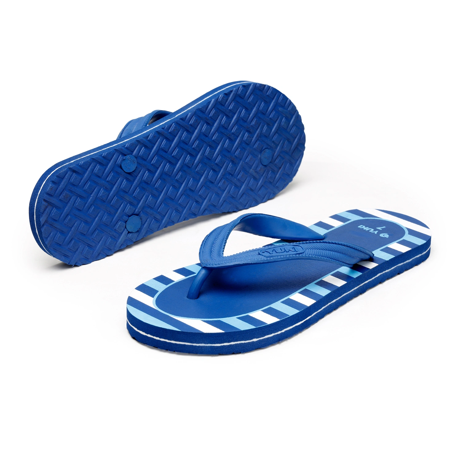 YUKI Unisex Slippers | Comfortable &amp; Ultra-Light, Waterproof Non-Slip Thong - Yuki_H01-Blue-1