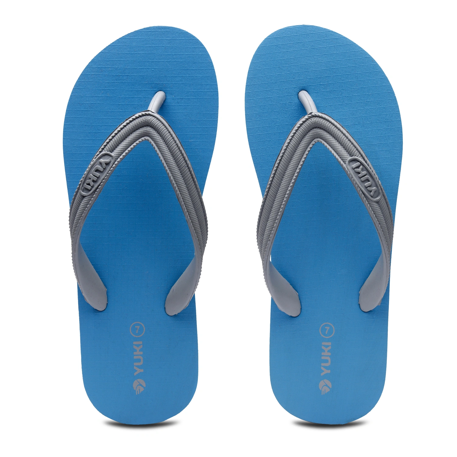 YUKI Unisex Slippers | Comfortable &amp; Ultra-Light, Waterproof Non-Slip Thong - Yuki_H01-Yuki_H01_GreyBlue