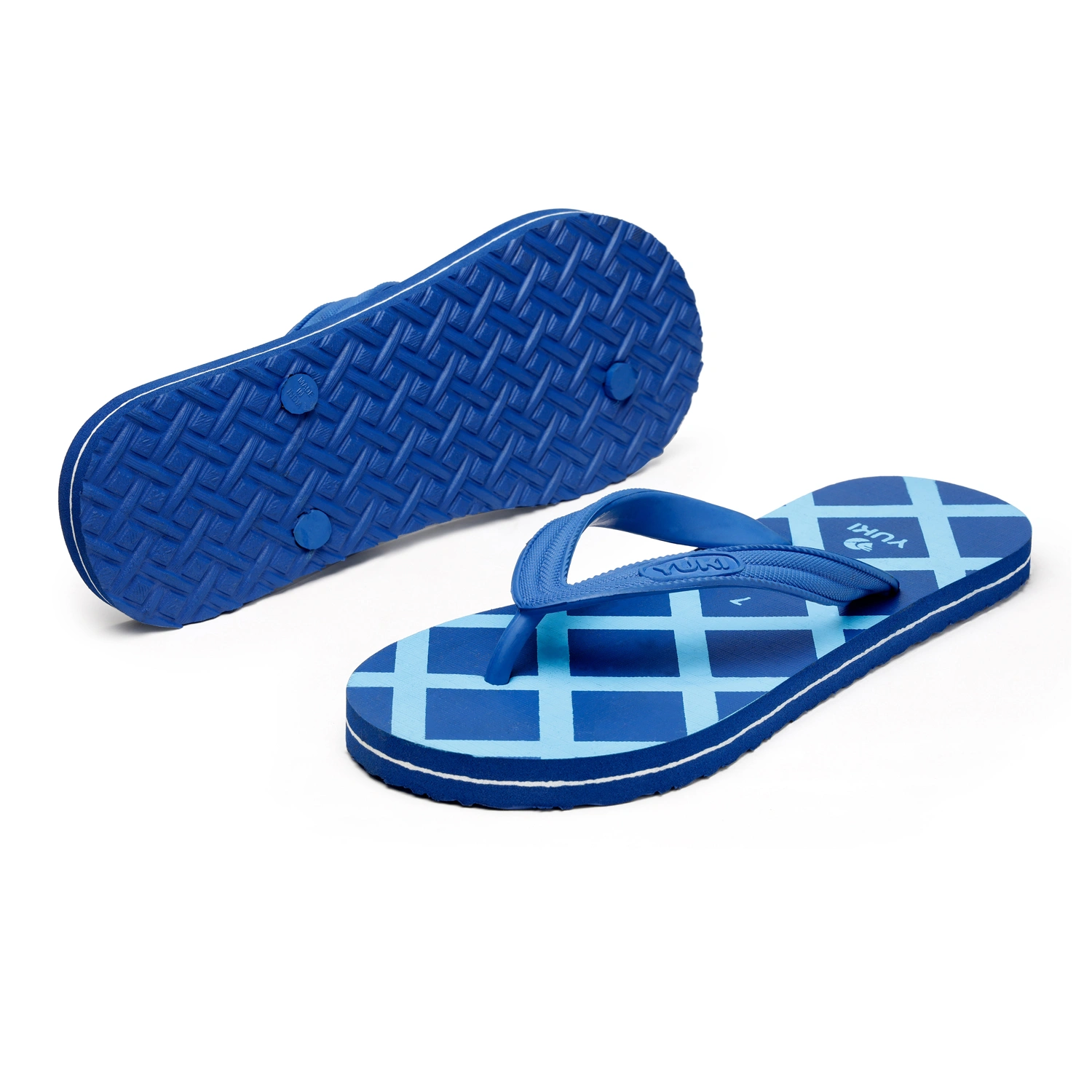 YUKI Unisex Slippers | Comfortable &amp; Ultra-Light, Waterproof Non-Slip Thong - Yuki_H01-SkyBlue-1