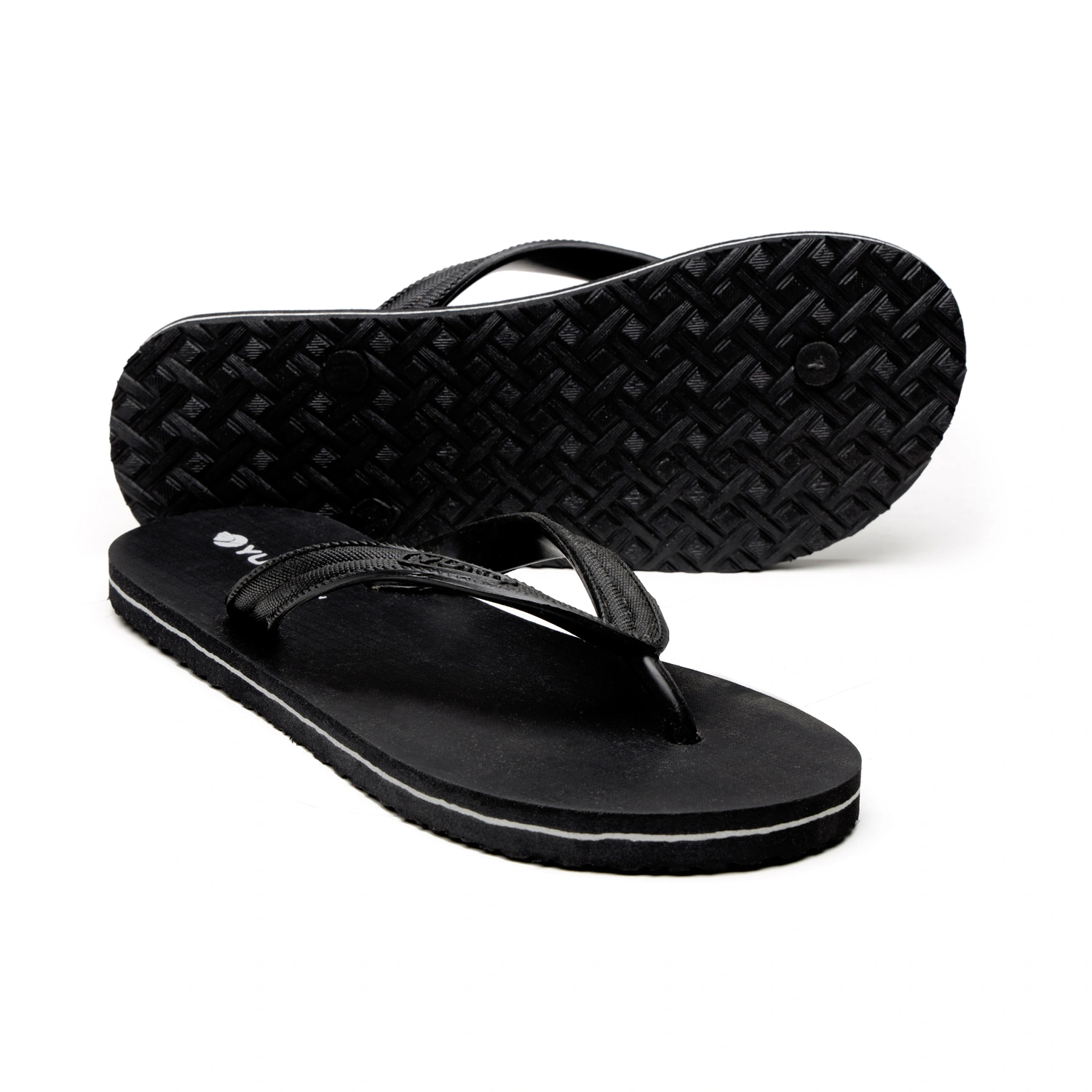 YUKI Unisex Slippers | Comfortable &amp; Ultra-Light, Waterproof Non-Slip Thong - Yuki_H01-SmallBlack-2